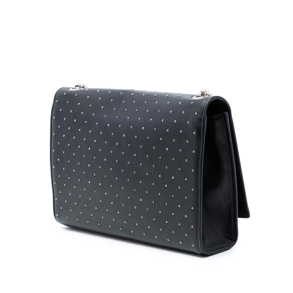 Pre-Loved Saint Laurent Medium Leather Studded Monogram Kate Crossbody - Picture 2 of 7